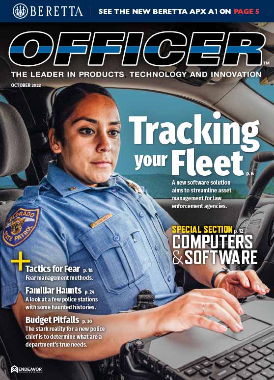 Cover story in OFFICER Magazine